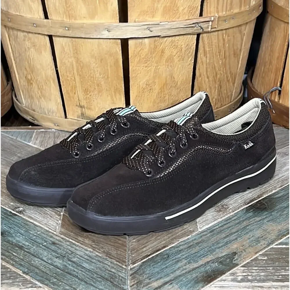 Keds Spirit XT II Mocha Brown Suede Lace-Up Comfort Sneakers Shoes Womens Size 8